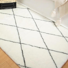 Minimalist Shag Area Rugs Soft Fluffy Floor Mat Non Shedding Plush Carpet