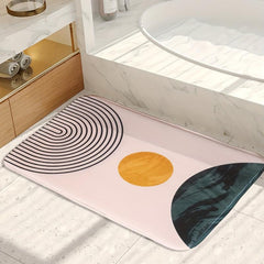 Non Slip Memory Foam Bathroom Mat Soft Comfortable Indoor Doormat