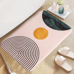 Non Slip Memory Foam Bathroom Mat Soft Comfortable Indoor Doormat
