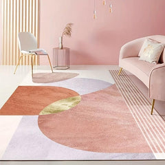 Modern Nordic Geometric Pattern Area Rug