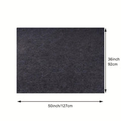 Outdoor Grill Mat 127 x 91.44 cm Protects Decks Waterproof Firewood BBQ Pad