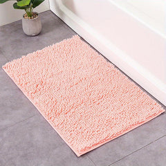 Shagyy Cozy Bathmat Soft Chenille Bathroom Floor Rug Absorbent Durable