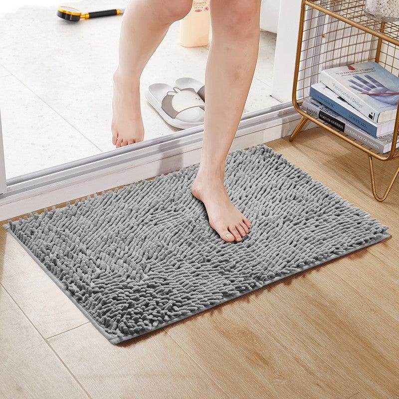 Shagyy Cozy Bathmat Soft Chenille Bathroom Floor Rug Absorbent Durable