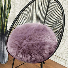 Purple Round Rug Bedroom Floor Mat Home Decor