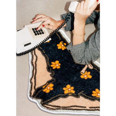 Funny Bikini Shaped Plush Rug Set
