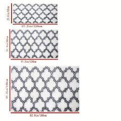 Moroccan Shag Area Rug Soft Plush Carpet for Bedroom Living Room Home