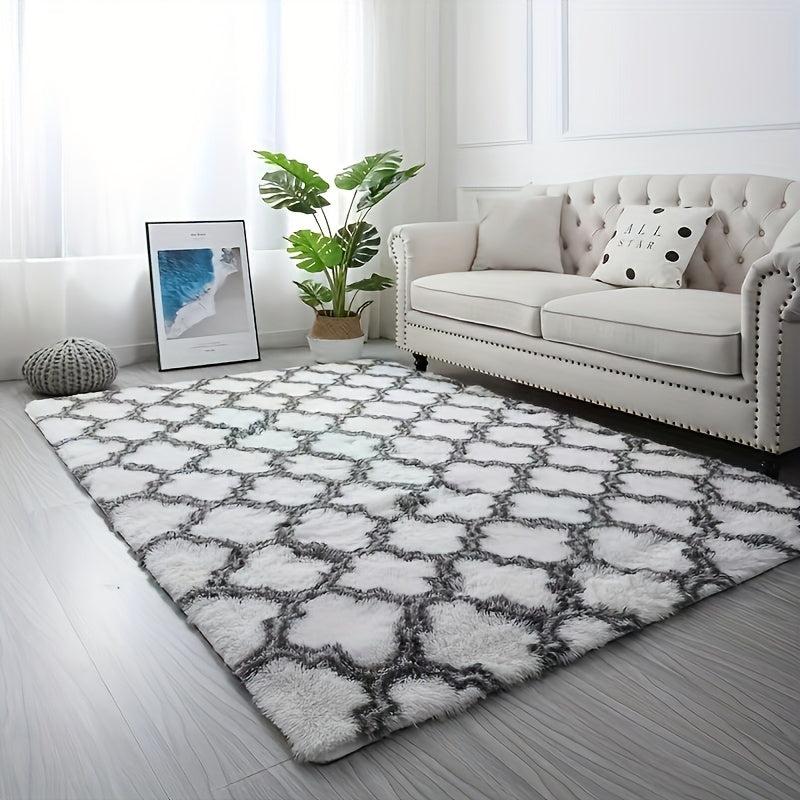 Moroccan Shag Area Rug Soft Plush Carpet for Bedroom Living Room Home