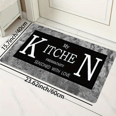 Anti Fatigue Cushioned Waterproof Kitchen Rug