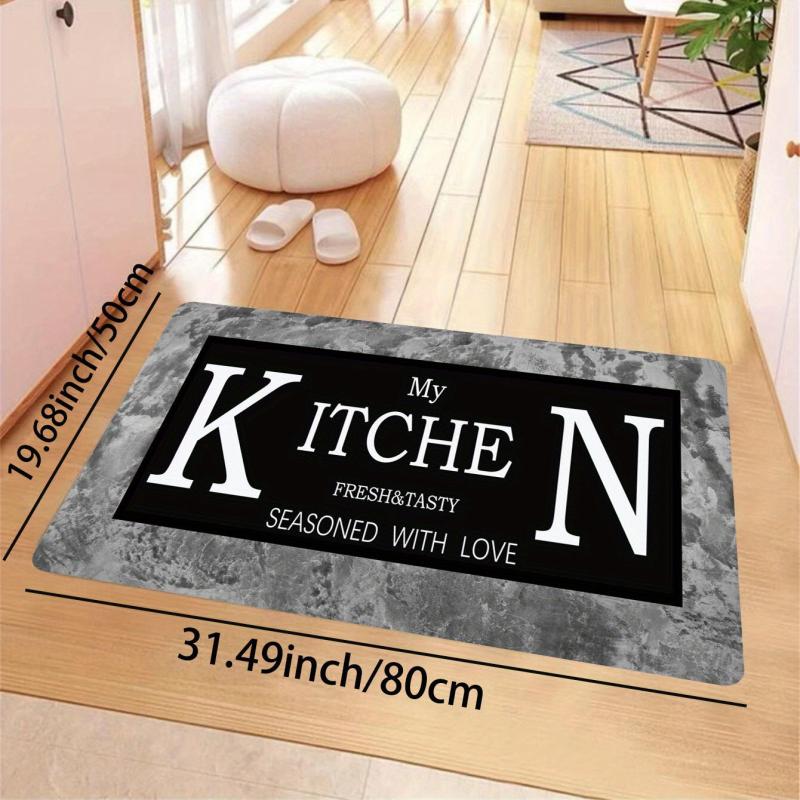 Anti Fatigue Cushioned Waterproof Kitchen Rug