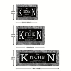 Anti Fatigue Cushioned Waterproof Kitchen Rug