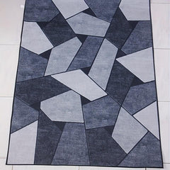 Large Soft Geometric Area Rug 4X5 25ft