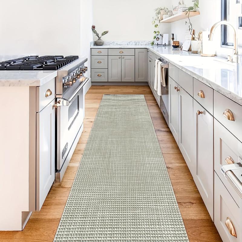 Soft Boho Runner Rug Stain Resistant Hallway Washable Indoor Outdoor Rugs