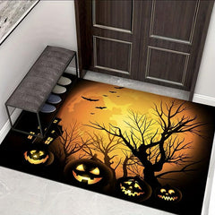 1pc Halloween Pumpkin Area Rugs for Christmas Halloween Party Decor