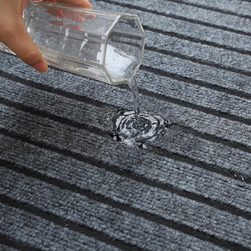2 Pcs Non Slip Striped Kitchen Floor Mat Absorbent Bathroom Mat 40x60 Inches
