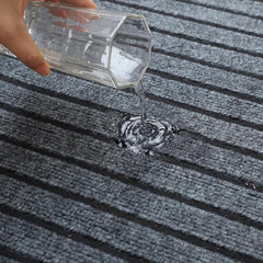 2 Pcs Non Slip Striped Kitchen Floor Mat Absorbent Bathroom Mat 40x60 Inches
