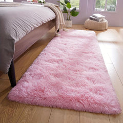 Pink Shaggy Rug Fluffy Throw Carpets Ultra Soft Plush Modern Indoor Fuzzy Rugs