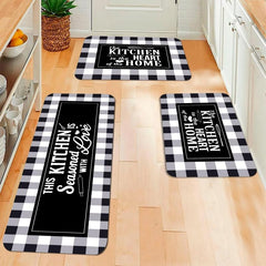 Anti Fatigue Kitchen Mat Anti Slip Absorbent Washable for Hallways