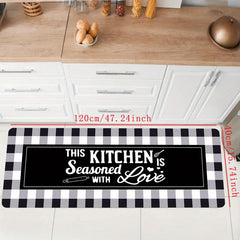 Anti Fatigue Kitchen Mat Anti Slip Absorbent Washable for Hallways