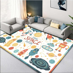 Cartoon Kids Play Carpet Living Room Floor Mat Bedroom Door Mat