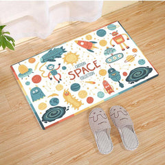 Cartoon Kids Play Carpet Living Room Floor Mat Bedroom Door Mat