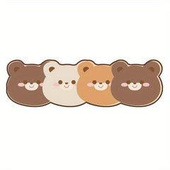 Bear Non-Slip Floor Mat Absorbent Bath Rug Anti-Skid Shower Carpet