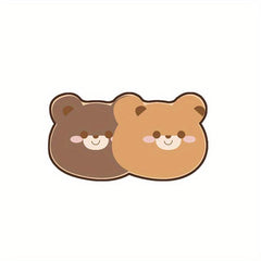 Bear Non-Slip Floor Mat Absorbent Bath Rug Anti-Skid Shower Carpet