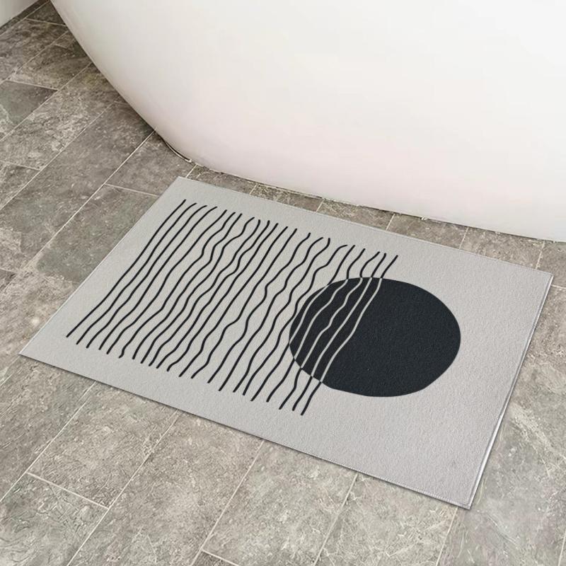 Soft Fluffy Bath Rug Non Slip Shaggy Carpet Machine Washable