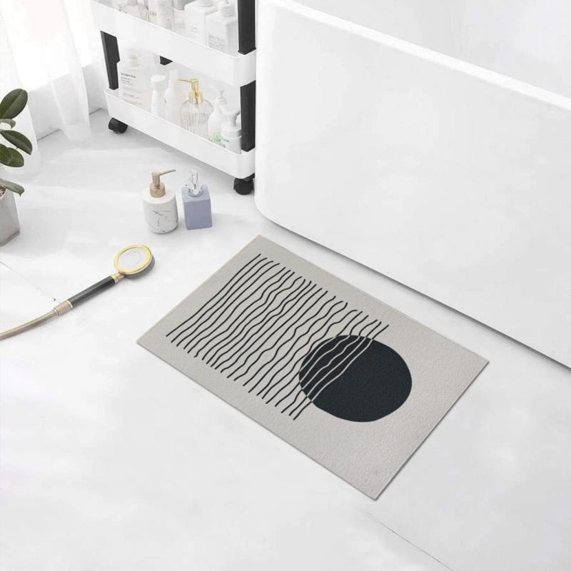 Soft Fluffy Bath Rug Non Slip Shaggy Carpet Machine Washable