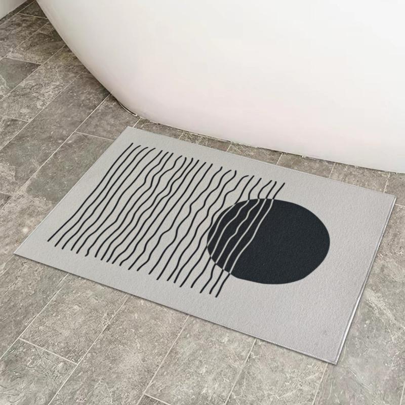 Soft Fluffy Bath Rug Non Slip Shaggy Carpet Machine Washable