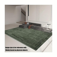 Eco Friendly Vintage Boho Area Rug - Non Shedding Low Pile Carpet