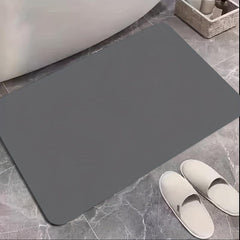Solid Bath Rug Absorbent Non-slip Bath Mat Diatom Mud Material Shower Carpet