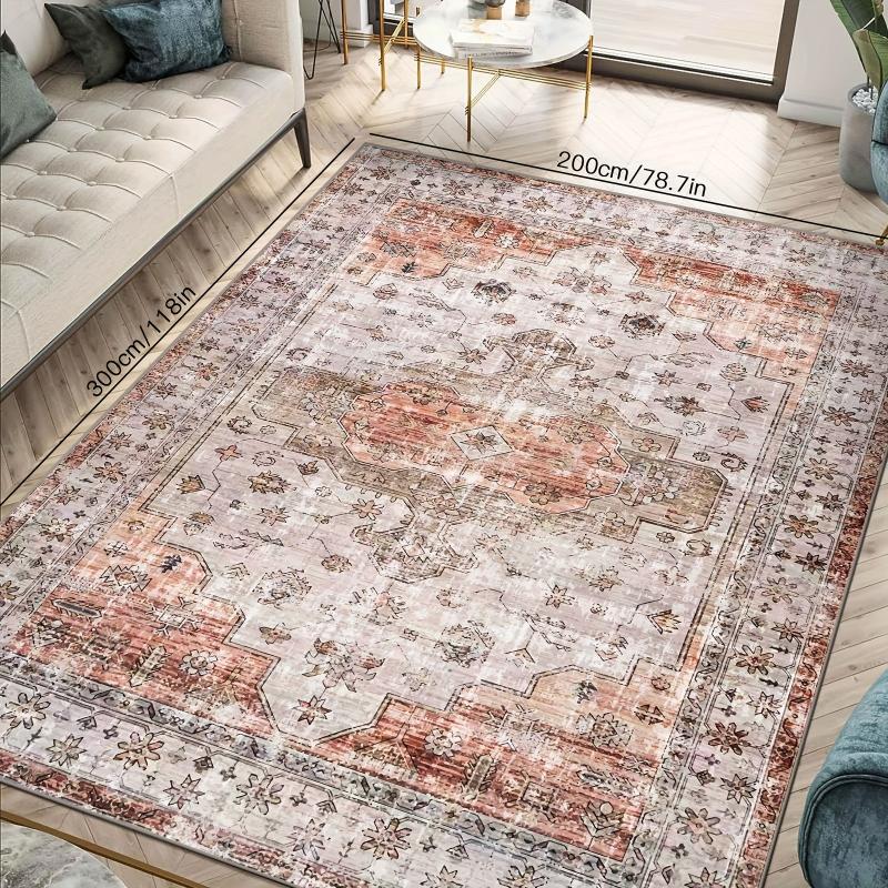 Faux Cashmere Thickened Carpet TPR Bottom 1.8kg/m2