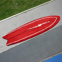 Skateboard Shaped Area Rug Non-slip Fluffy Carpet Home Decoration