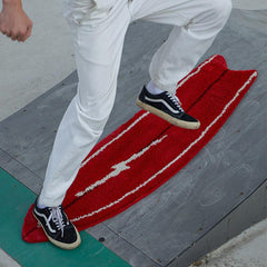 Skateboard Shaped Area Rug Non-slip Fluffy Carpet Home Decoration