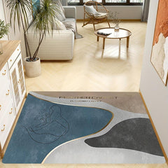 Soft Non Slip Geometric Shaggy Area Rug