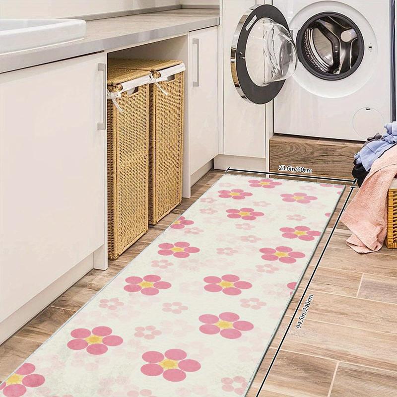 Washable Laundry Room Area Rug Soft Non Slip Stair Carpet Runner Kitchen Mat
