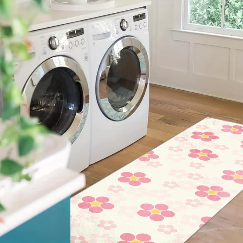 Washable Laundry Room Area Rug Soft Non Slip Stair Carpet Runner Kitchen Mat