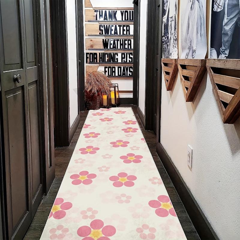 Washable Laundry Room Area Rug Soft Non Slip Stair Carpet Runner Kitchen Mat