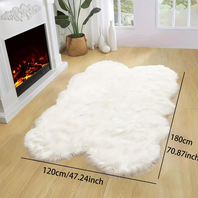 Shaggy Floor Carpet For Bedroom Girls Home Decor Rugs