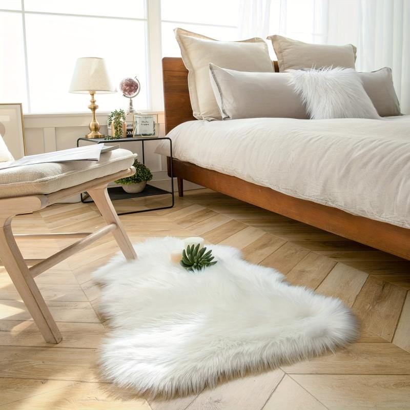 Shaggy Floor Carpet For Bedroom Girls Home Decor Rugs