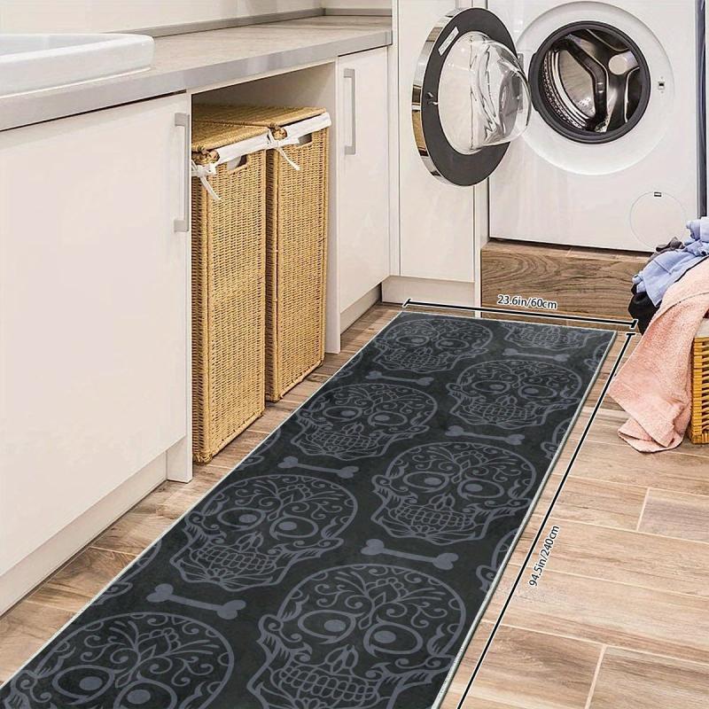 Extra Long Soft Runner Rug for Laundry Kitchen Hallway