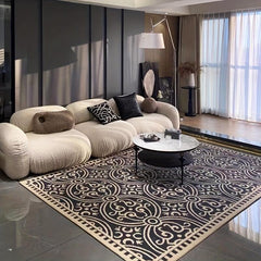 French Style Family Living Room Carpet Retro Ruyi Carpet Mat