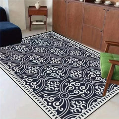 French Style Family Living Room Carpet Retro Ruyi Carpet Mat
