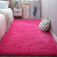 Soft Plush Shaggy Area Rugs Fluffy Floor Carpet for Bedroom Living Room