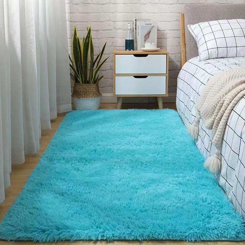 Soft Plush Shaggy Area Rugs Fluffy Floor Carpet for Bedroom Living Room