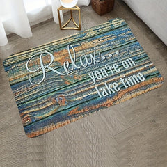 Durable Welcome Doormat Entrance Mat with Non-slip Backing