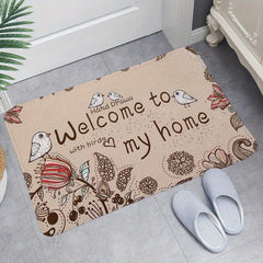 Durable Welcome Doormat Entrance Mat with Non-slip Backing