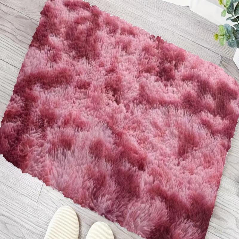Soft Shaggy Rugs Fluffy Tie Dye Carpets