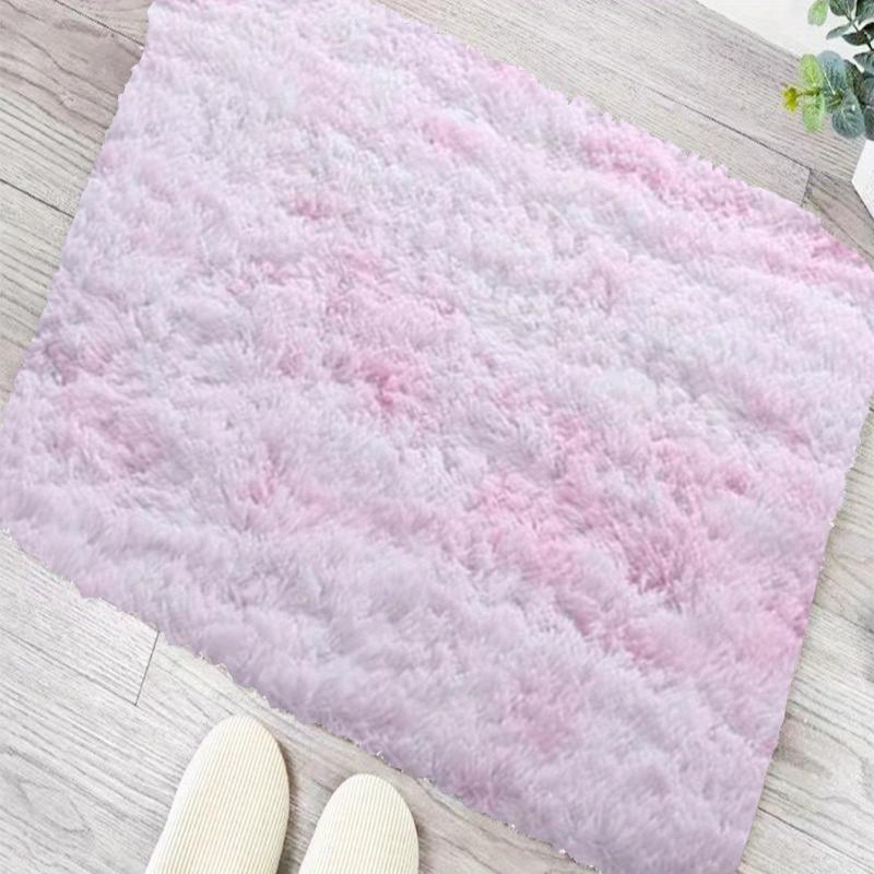 Soft Shaggy Rugs Fluffy Tie Dye Carpets