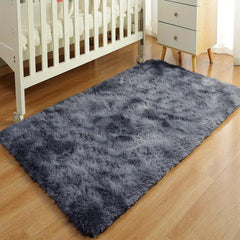 Soft Shaggy Rugs Fluffy Tie Dye Carpets